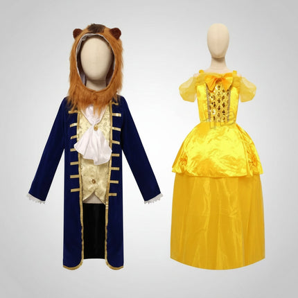 Girls Princess Dress Set for Halloween Costumes | Storybook Design for Parties and Roleplay