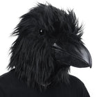 Raven Halloween Mask, Full Face Mask with Bird Beak, Crow Mask for Halloween Costumes and Raven Costume_03