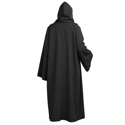 Hooded Cape Costume for Halloween with Flowing Design | Versatile Accessory for Spooky Character Transformation