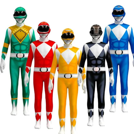 Kids Action Hero Costume Bodysuit Set for Role Play | Full Body Halloween Outfit for Parties and Creative Adventures