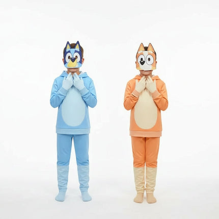 Kids Dog Character Costume Set with Animal-Inspired Design | Fun Dress-Up for Halloween and Creative Play