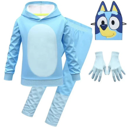 Kids Dog Character Costume Set with Animal-Inspired Design | Fun Dress-Up for Halloween and Creative Play