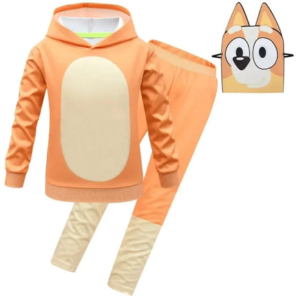 Kids Dog Character Costume Set with Animal-Inspired Design | Fun Dress-Up for Halloween and Creative Play
