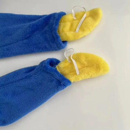 Plush Monster Jumpsuit for Kids with Hood | Soft Halloween Costume for Parties and Cozy Play