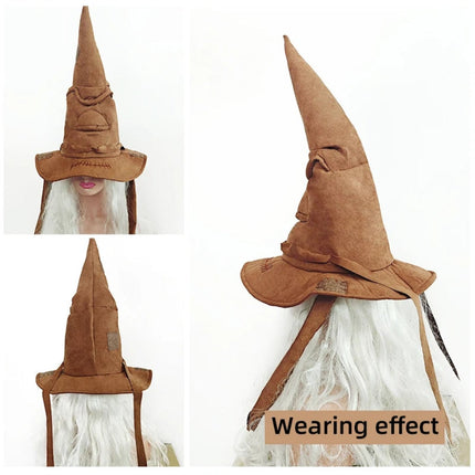Witch Hat Costume for Adults with Classic Pointed Design | Lightweight Accessory for Halloween and Themed Events