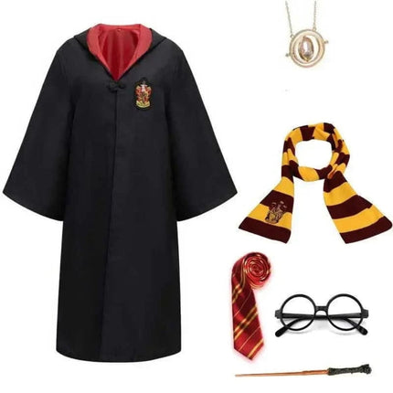 Classic Wizard Costume Cape for Halloween | Enchanting Look with Comfortable Fit in Multiple Sizes