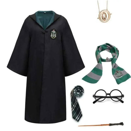 Classic Wizard Costume Cape for Halloween | Enchanting Look with Comfortable Fit in Multiple Sizes