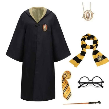 Classic Wizard Costume Cape for Halloween | Enchanting Look with Comfortable Fit in Multiple Sizes