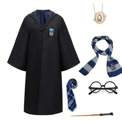 Classic Wizard Costume Cape for Halloween | Enchanting Look with Comfortable Fit in Multiple Sizes