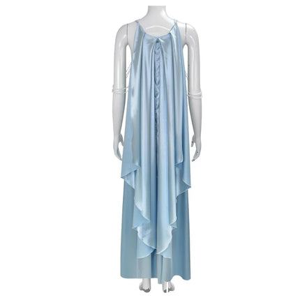 Womens Princess Costume Dress with Matching Cape | Elegant Fantasy Outfit for Halloween and Themed Events