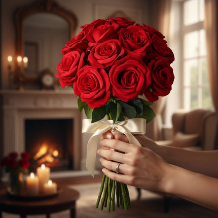 Halloween Artificial Flower Arrangement with Low-Maintenance Design | Stylish Indoor Decoration for Year-Round Occasions
