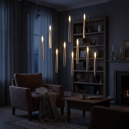 Floating LED Candles for Halloween Decorations | Ambient Lighting for Spooky Atmosphere