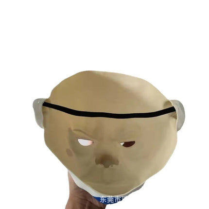 Scary Clown Halloween Mask with Full-Face Design | Eye-Catching Costume Accessory for Parties and Events