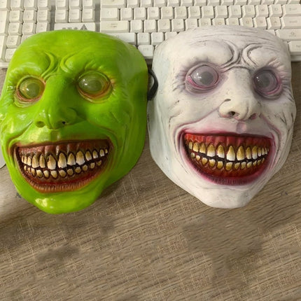Realistic Halloween Horror Mask with Adjustable Fit | Scary Costume Prop for Parties and Themed Events