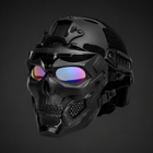 Halloween Mask Skull Face, Tactical Helmet Paintball Mask for Airsoft, Skeleton Mask for Cosplay and Field Training_01