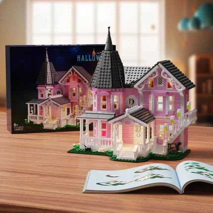 Halloween Building Block Set with Light-Up Pieces | 1349 PCS for Creative Play and Educational Fun