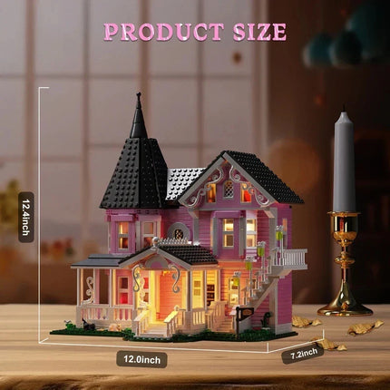 Halloween Building Block Set with Light-Up Pieces | 1349 PCS for Creative Play and Educational Fun