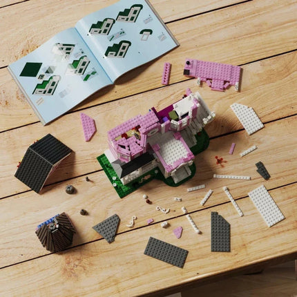 Halloween Building Block Set with Light-Up Pieces | 1349 PCS for Creative Play and Educational Fun