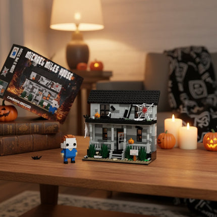 Halloween Building Set with Ghost House Design | Creative 583-Piece Model for Imaginative Play and Skill Development