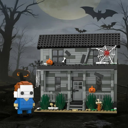 Halloween Building Set with Ghost House Design | Creative 583-Piece Model for Imaginative Play and Skill Development