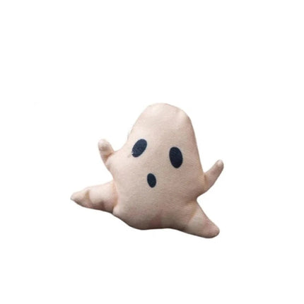Interactive Plush Cat Toy with Catnip in Ghost Design | Engaging Halloween Fun for Playful Cats