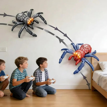 Remote Control Spider Decoration with Jumping Motion | Engaging Halloween Toy for Thrilling Fun