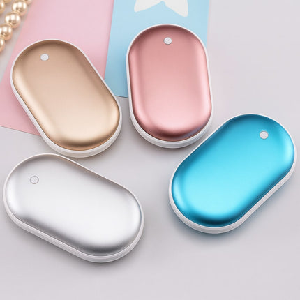 Portable Hand Warmer with Power Bank & Adjustable Heat | Instant Warmth for Cold Weather and Device Charging