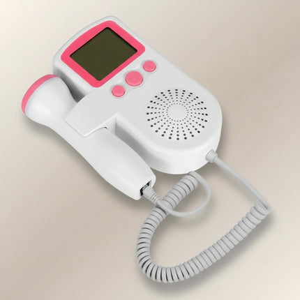 Heart Rate Monitor with Backlit LCD Display & Built-in Speaker | Compact Health Tracking Device for Home Use
