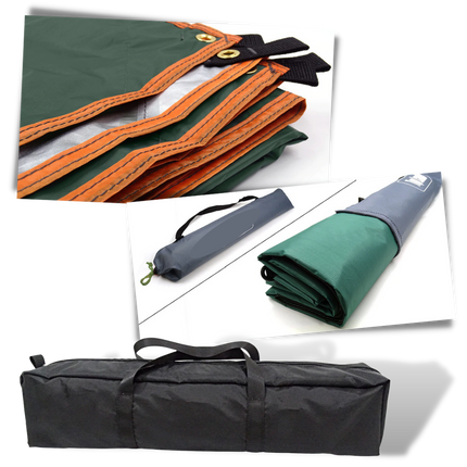 Heavy Duty Waterproof Camping Tarp with Reinforced Grommets | Versatile Outdoor Shelter for Weather Protection