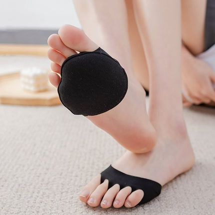 Invisible Gel Heel Cushion Pads, Skin Tone and Black, Soft Cushioned Shoe Inserts for Everyday Comfort and Long Days