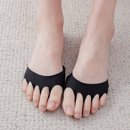 Invisible Gel Heel Cushion Pads, Skin Tone and Black, Soft Cushioned Shoe Inserts for Everyday Comfort and Long Days