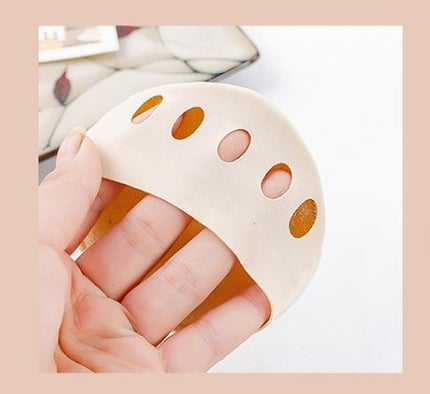Invisible Gel Heel Cushion Pads, Skin Tone and Black, Soft Cushioned Shoe Inserts for Everyday Comfort and Long Days