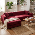Wine Red / 1 seat (90 to 140 cm / 35 to 55 in)