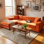 Orange / 1 seat (90 to 140 cm / 35 to 55 in)