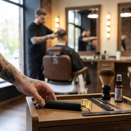 Professional Hair Trimmer with Precision Blades | Cordless Design for Effortless Grooming