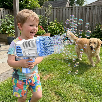 Bubble Machine Toy with Automatic Blowing & Colorful Bubbles | Perfect for Parties and Outdoor Fun