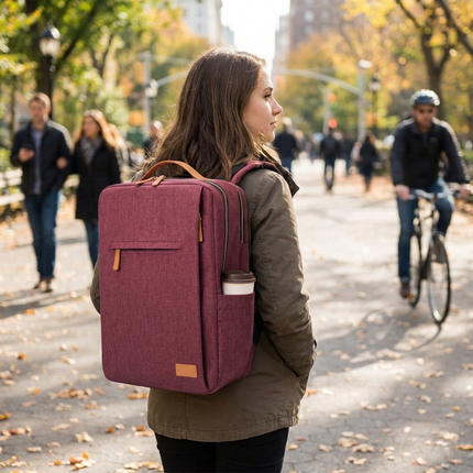Versatile Business Casual Backpack with Multiple Compartments | Stylish, Durable Design for Everyday