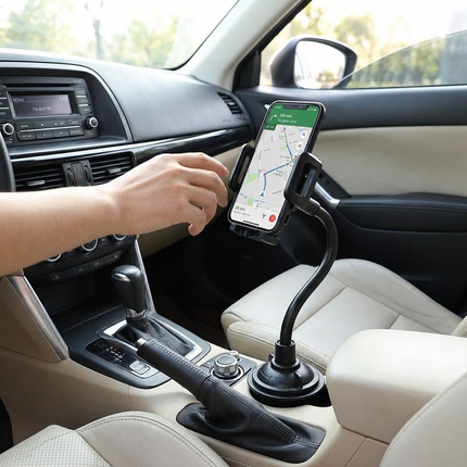 Car Phone Mount Holder with Adjustable Grip | Universal Fit for Safe Driving