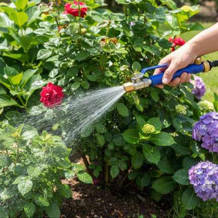 High-Pressure Hose Sprayer Nozzle Attachment with Adjustable Spray Modes | Effortless Cleaning for Cars and Patios