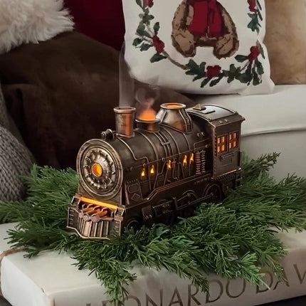 Humidifier Essential Oil Diffuser in Train Design with LED Night Light | 300ml Capacity for Comfortable Air and Ambiance