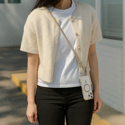 MagSafe Crossbody Case for iPhone with Adjustable Strap | Stylish Protection for Hands-Free Use