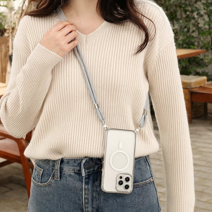 MagSafe Crossbody Case for iPhone with Adjustable Strap | Stylish Protection for Hands-Free Use