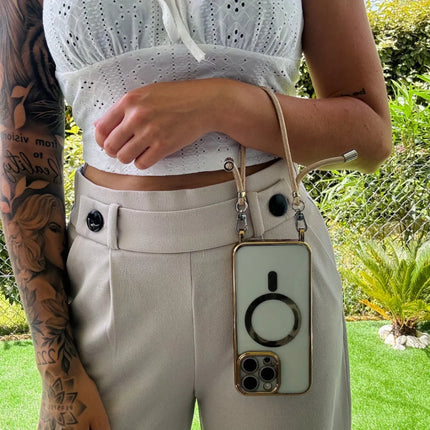 MagSafe Crossbody Case for iPhone with Adjustable Strap | Stylish Protection for Hands-Free Use