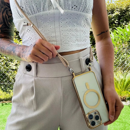 MagSafe Crossbody Case for iPhone with Adjustable Strap | Stylish Protection for Hands-Free Use