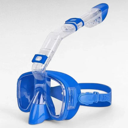 Full Face Snorkeling Mask, 180 Degree Panoramic View Snorkel Gear – image 5