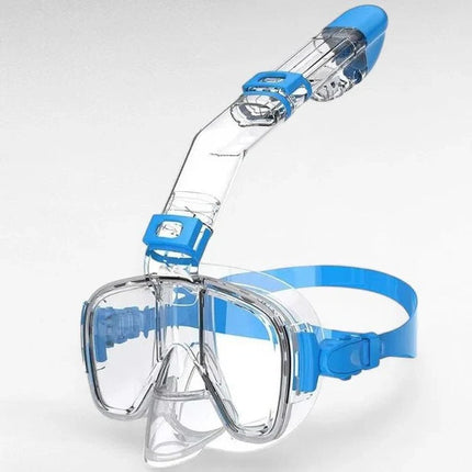 Full Face Snorkeling Mask, Snorkel Mask with Dry Top System and Anti Fog Lens, 180 Degree Panoramic – image 9