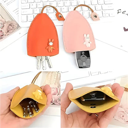 Magnetic Key Holder Organizer, Compact Space Saving Key Case for Easy Access, 5 Colors, Pocket and Bag Key Organizer