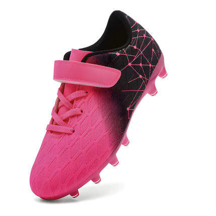 Durable Kids Soccer Cleats with Textured Upper for Improved Ball Control | Comfortable Fit for All-Day Play