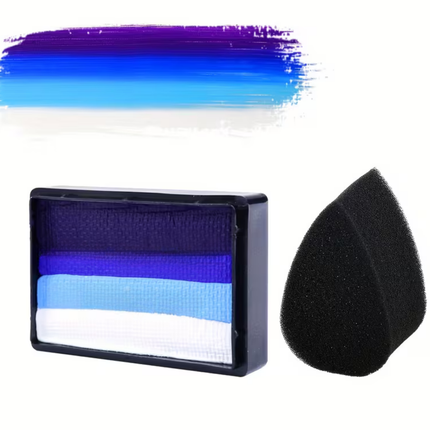 Neon Body Paint Set with UV Reactive Glow | Multi-Color Face and Body Art for Festivals and Parties
