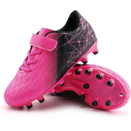 Durable Kids Soccer Cleats with Textured Upper for Improved Ball Control | Comfortable Fit for All-Day Play